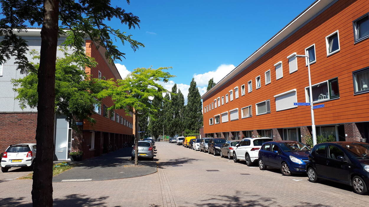 Woningen in de Korianderstraat in Utrecht.
