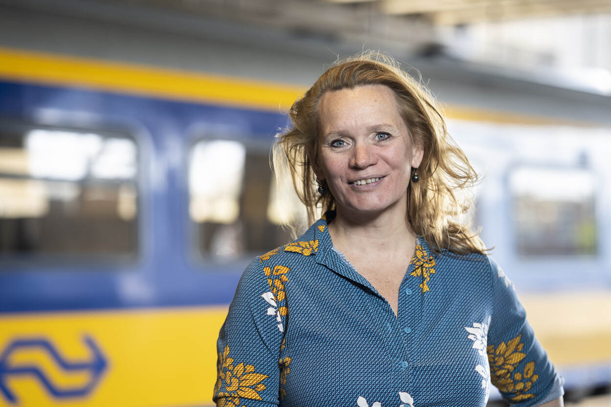 Margriet van der Goot, teamleider Rail