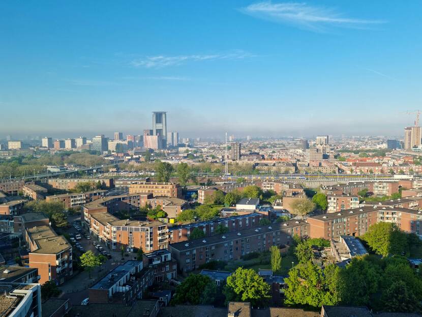 Uitzicht over Den Haag.