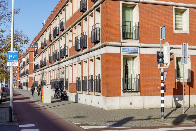 Een appartementencomplex.